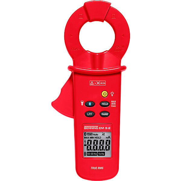 BENNING Leckstromzange 1µA-60A AC Bluetooth CM 9-2